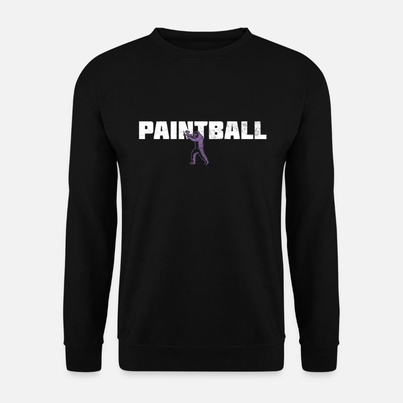 Paintball - Unisex Pullover - Schwarz