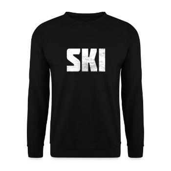 Ski - Sweat-shirt Unisexe - noir - Devant - Alina (178cm) & Michal (187cm)
