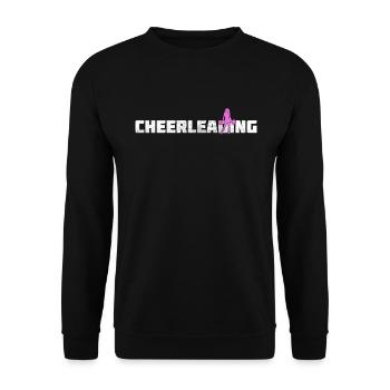 Cheerleading - Sweat-shirt Unisexe - noir - Devant - Alina (178cm) & Michal (187cm)