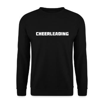 Cheerleading - Sweat-shirt Unisexe - noir - Devant - Alina (178cm) & Michal (187cm)