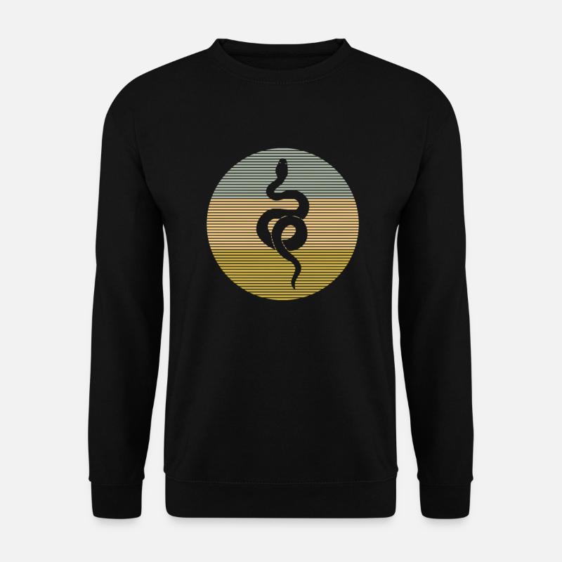 Schlange - Unisex Pullover - Schwarz