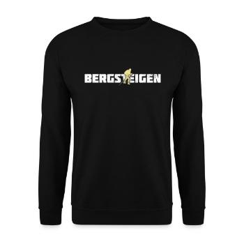 Bergsteigen - Unisex Pullover - Schwarz - Vorne - Alina (178cm) & Michal (187cm)