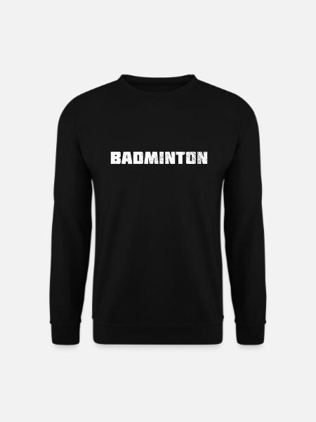 Badminton - Sweat-shirt Unisexe - noir