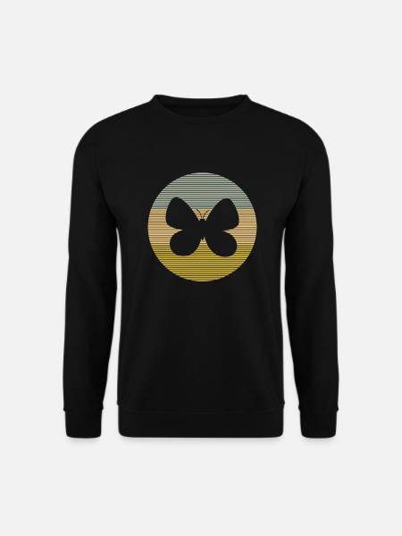 Schmetterling - Unisex Pullover - Schwarz