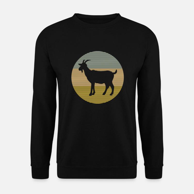 Ziege - Unisex Pullover - Schwarz
