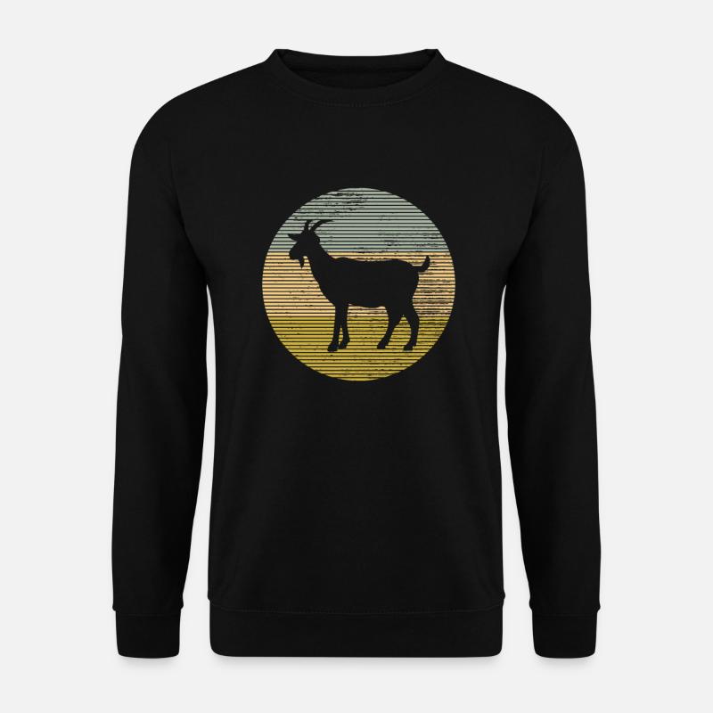 Ziege - Unisex Pullover - Schwarz