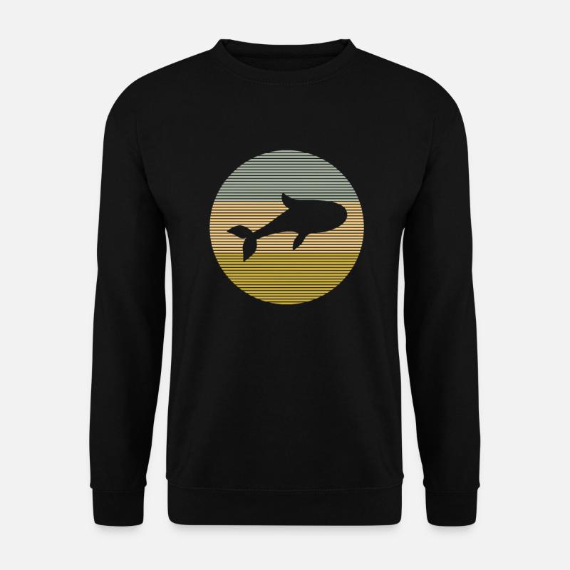 Fisch - Unisex Pullover - Schwarz