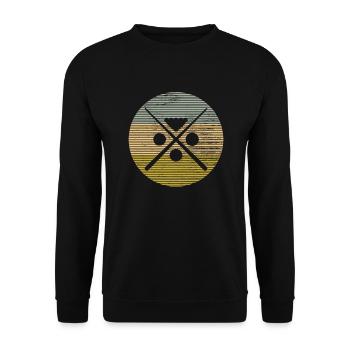 Billiard - Unisex Pullover - Schwarz - Vorne - Alina (178cm) & Michal (187cm)