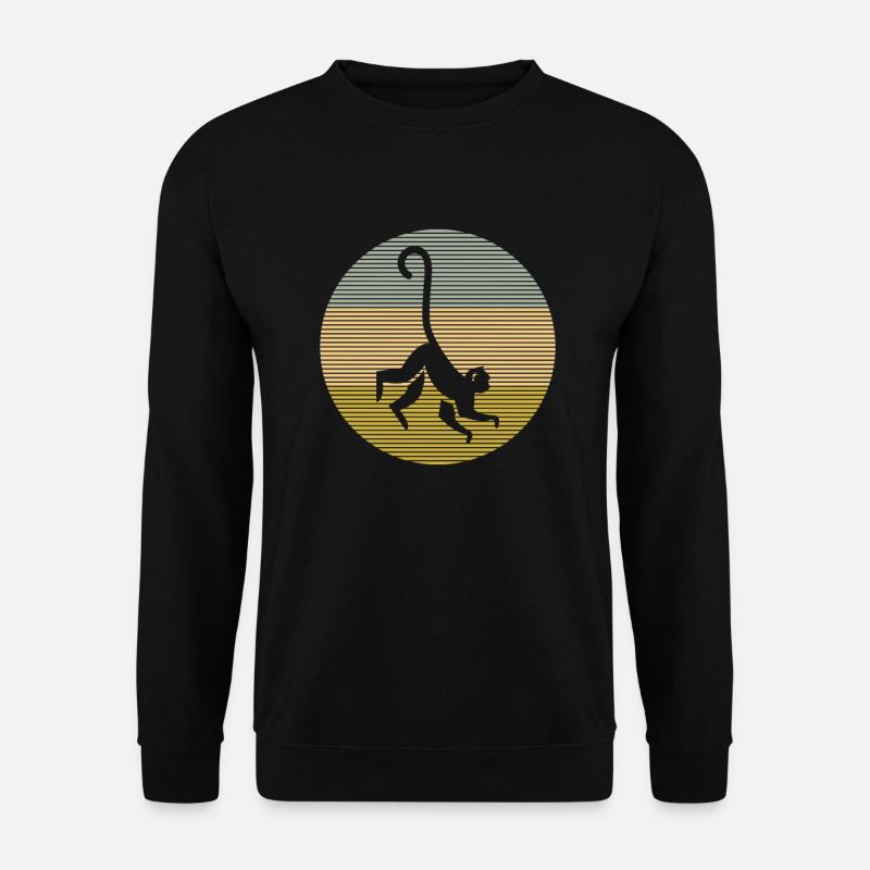 Monkey - Unisex Sweatshirt - black