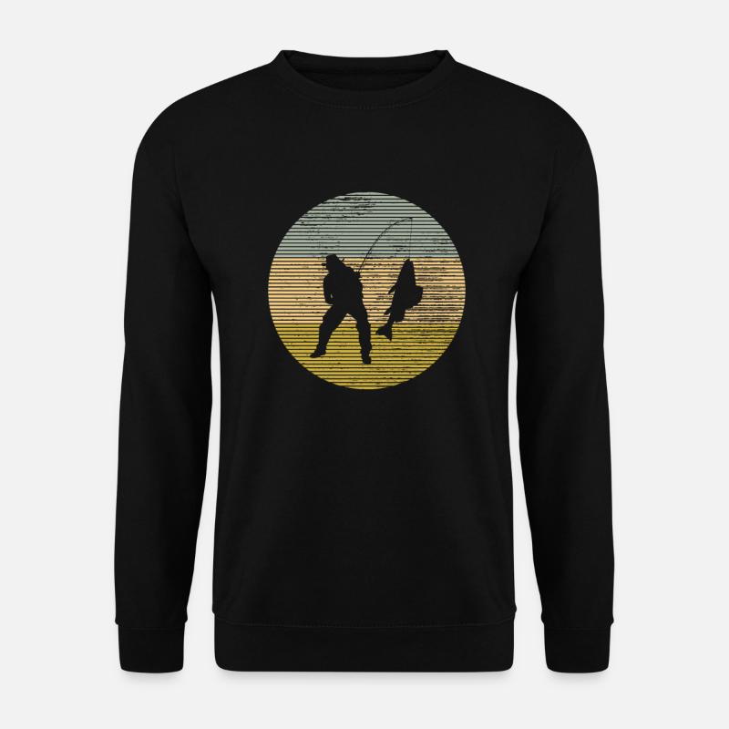 Pêche - Sweat-shirt Unisexe - noir