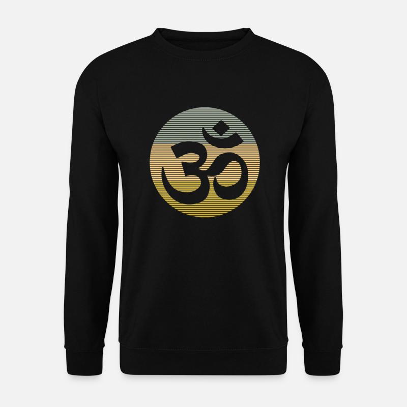 Meditation - Unisex Pullover - Schwarz