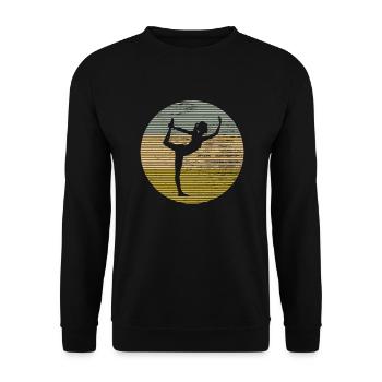 Danser - Sweat-shirt Unisexe - noir - Devant - Alina (178cm) & Michal (187cm)