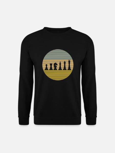 Schach - Unisex Pullover - Schwarz