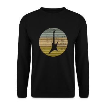 Rock - Unisex Pullover - Schwarz - Vorne - Alina (178cm) & Michal (187cm)