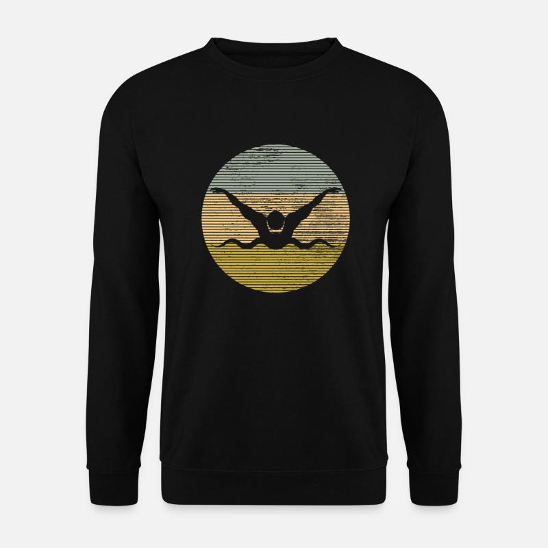 Swim - Unisex Sweatshirt - black