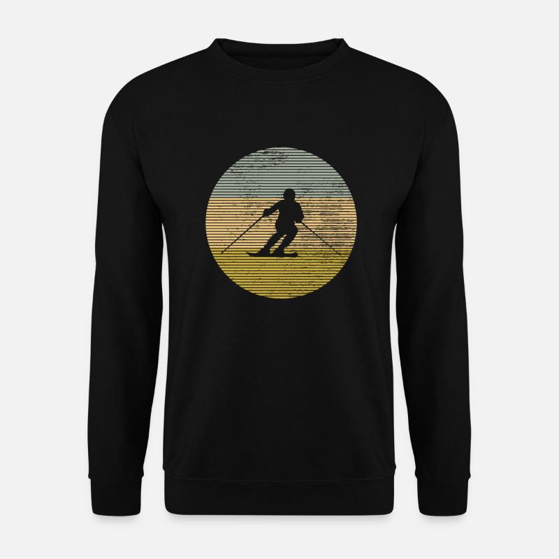 Ski - Unisex Pullover - Schwarz