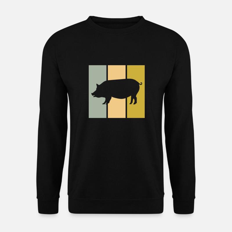 Pig - Unisex Sweatshirt - black