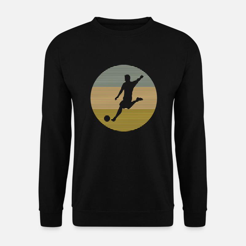 Fußball - Unisex Pullover - Schwarz