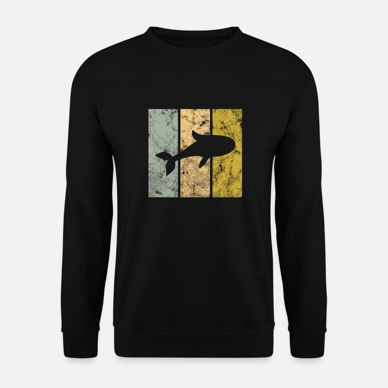 Fisch - Unisex Pullover - Schwarz