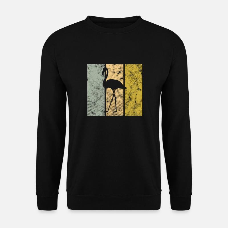 Flamingo - Unisex Sweatshirt - black