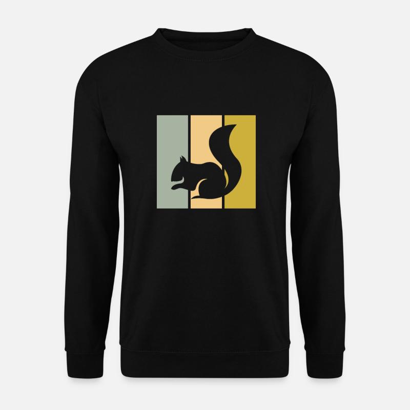 Eichhörnchen - Unisex Pullover - Schwarz