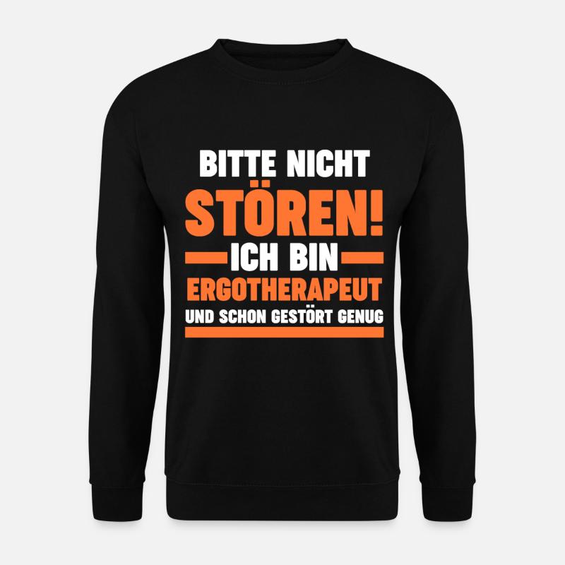 Ergotherapie Ergotherapeut - Unisex Pullover - Schwarz