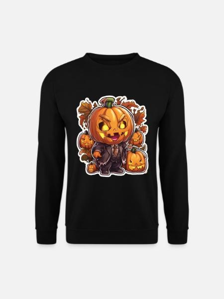 Citrouille Halloween Citrouille d’Halloween Citrouille - Sweat-shirt Unisexe - noir