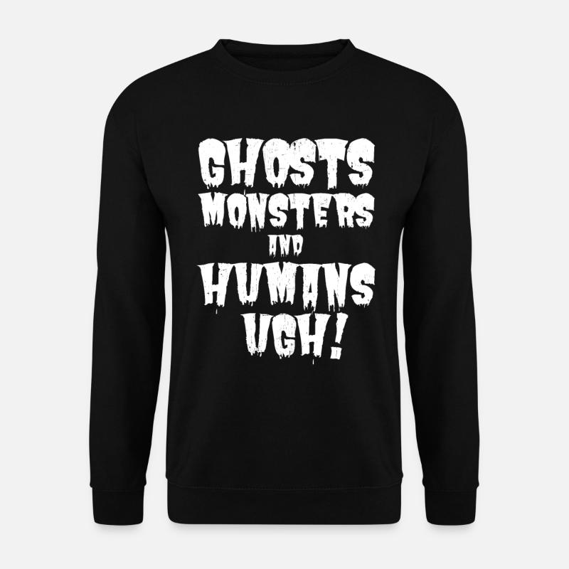 Das perfekte Halloween-Outfit für coole Zyniker - Unisex Pullover - Schwarz