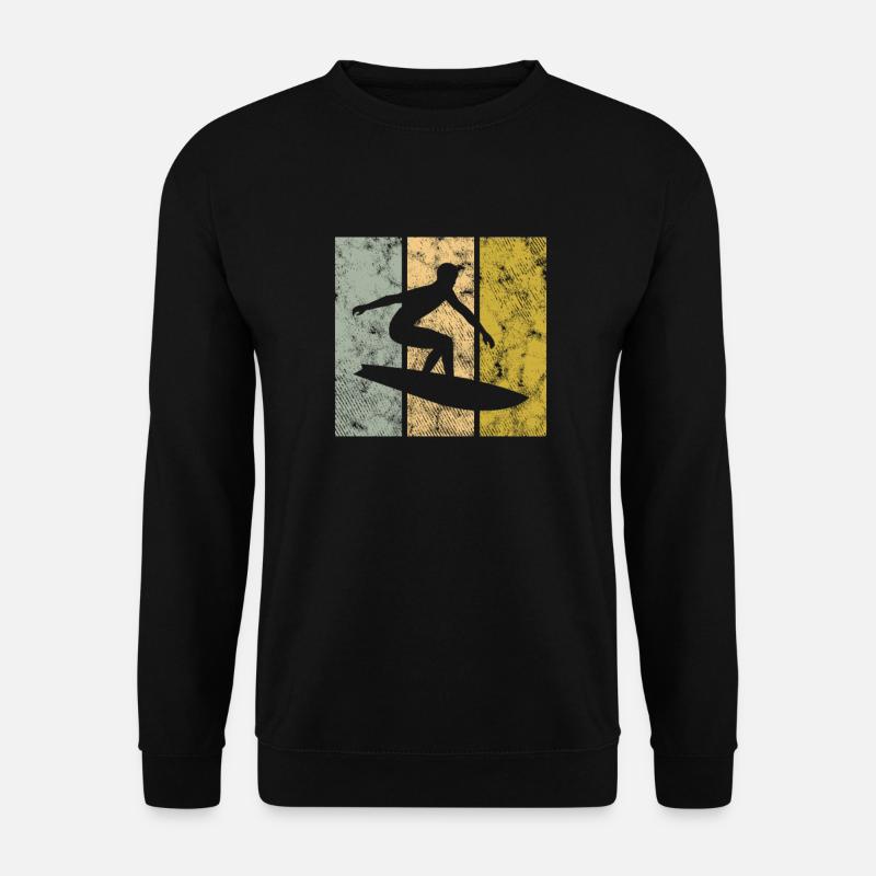 Surfing - Unisex Sweatshirt - black
