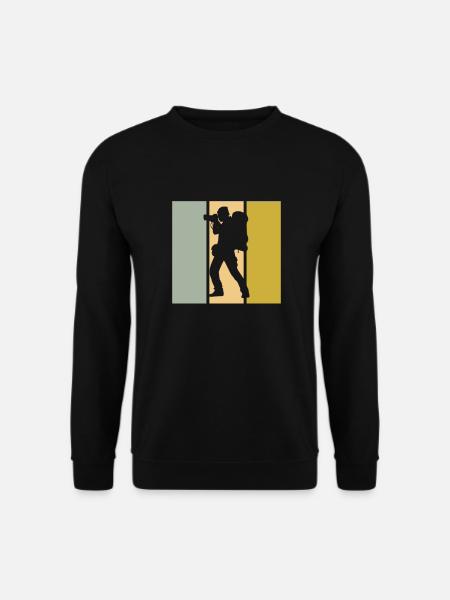 Fotografie - Unisex Pullover - Schwarz