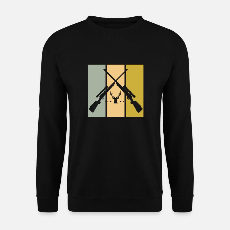 Hunt - Unisex Sweatshirt - black