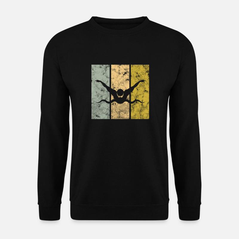 Swim - Unisex Sweatshirt - black
