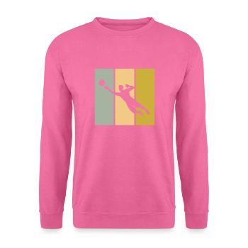 Torwart - Unisex Pullover - Pink - Vorne