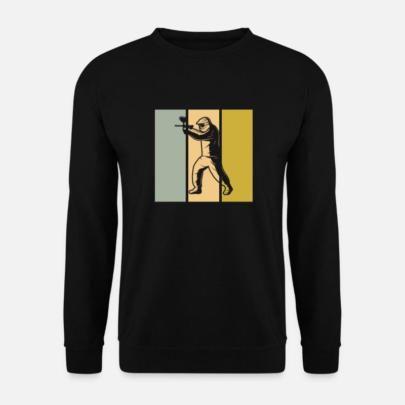 Paintball - Unisex Pullover - Schwarz