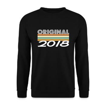 Limited Edition 2018 - Unisex Pullover - Schwarz - Vorne - Alina (178cm) & Michal (187cm)