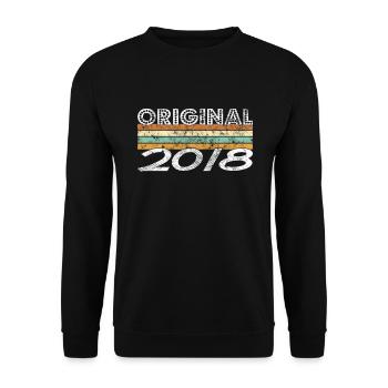 Limited Edition 2018 - Unisex Pullover - Schwarz - Vorne - Alina (178cm) & Michal (187cm)