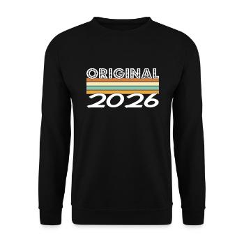 Limited Edition 2026 - Unisex Sweatshirt - black - Front - Alina (178cm) & Michal (187cm)