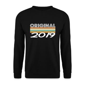 Limited Edition 2019 - Unisex Pullover - Schwarz - Vorne - Alina (178cm) & Michal (187cm)