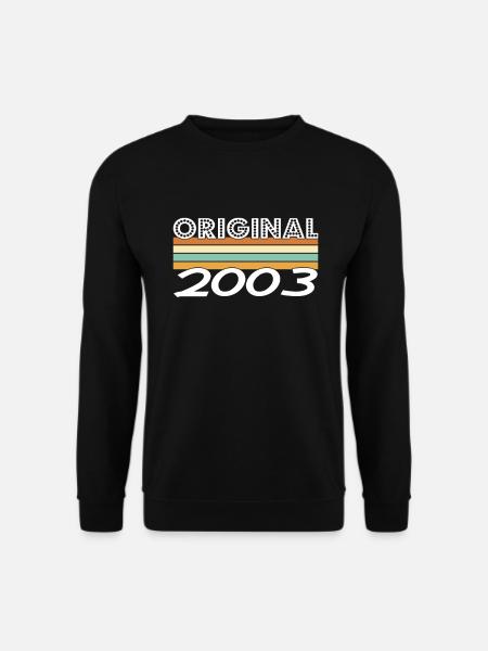 Original 2003 - Unisex Pullover - Schwarz