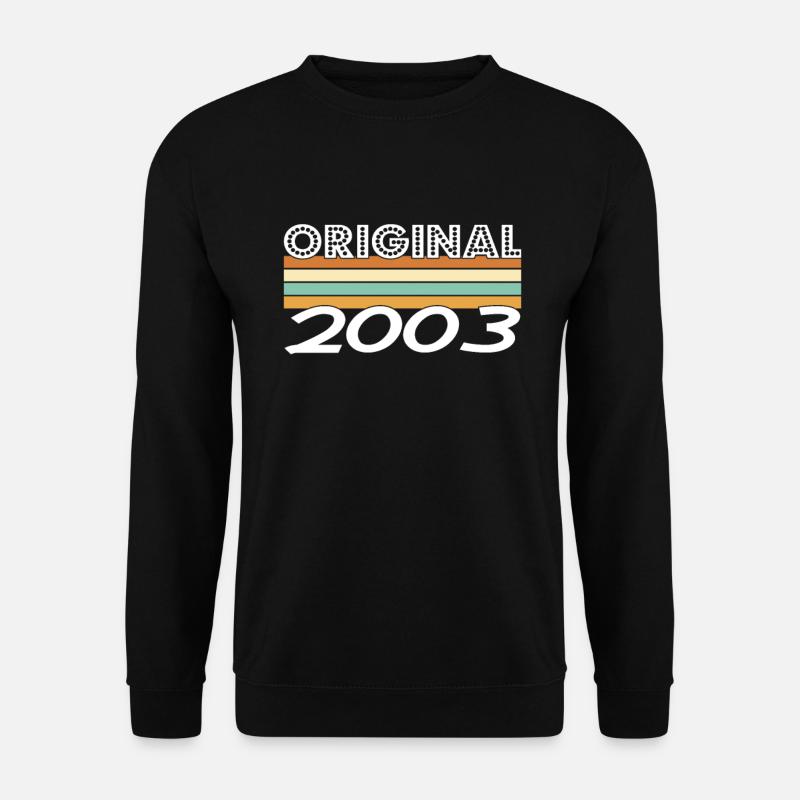 Original 2003 - Unisex Pullover - Schwarz