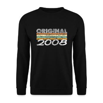 Limited Edition 2008 - Unisex Pullover - Schwarz - Vorne - Alina (178cm) & Michal (187cm)