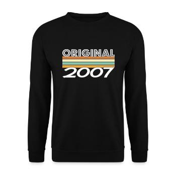 Limited Edition 2007 - Unisex Pullover - Schwarz - Vorne - Alina (178cm) & Michal (187cm)