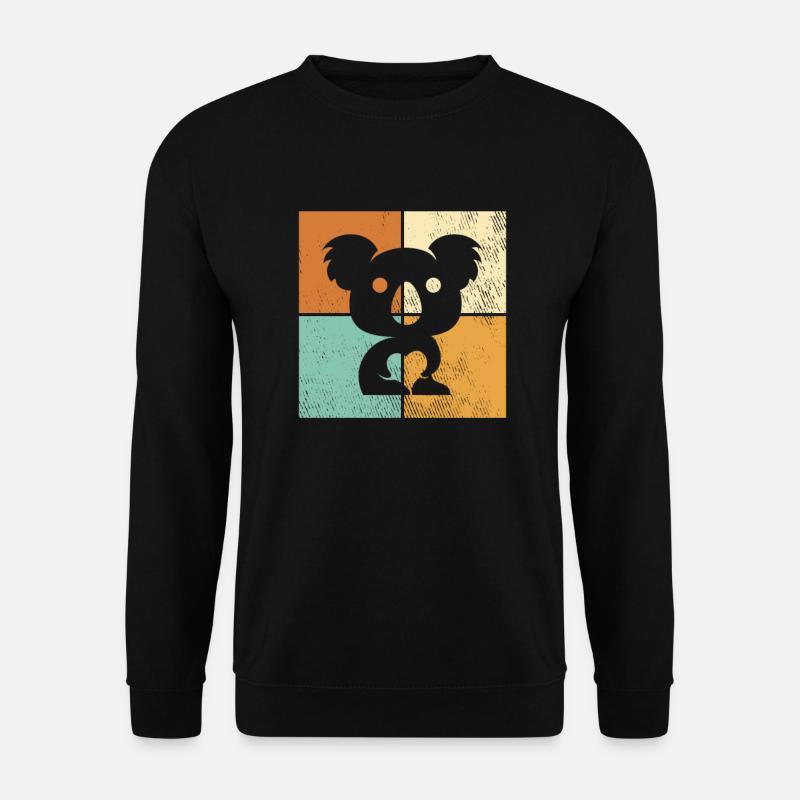 Koala - Unisex Sweatshirt - black