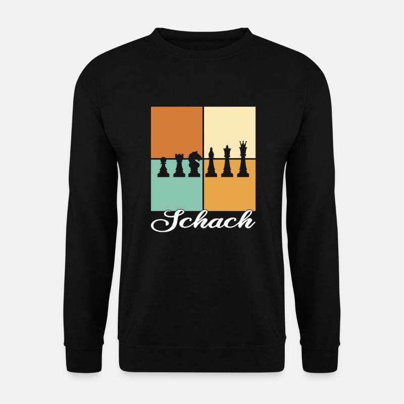Schach - Unisex Pullover - Schwarz