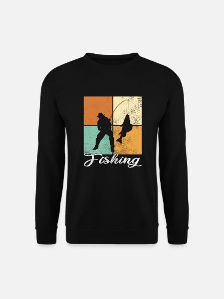 Angling - Unisex Sweatshirt - black