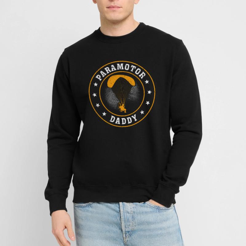 Powered Paragliding Dad Paramotor Daddy Unisex Sweatshirt