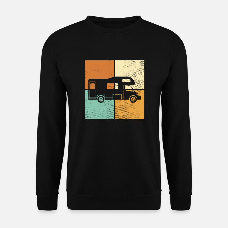 Camping - Sweat-shirt Unisexe - noir