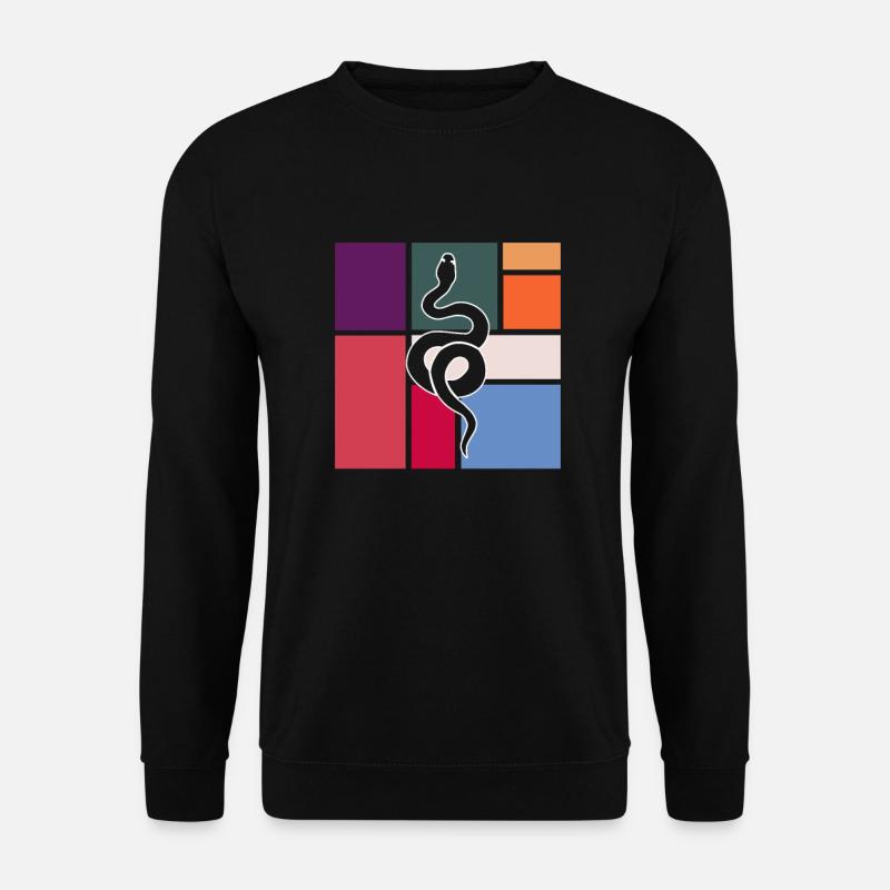 Schlange - Unisex Pullover - Schwarz