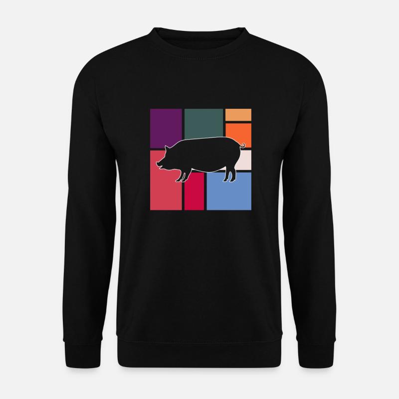 Pig - Unisex Sweatshirt - black