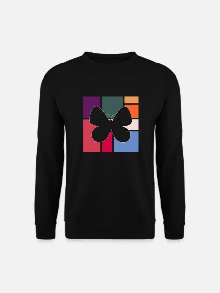 Butterfly - Unisex Sweatshirt - black